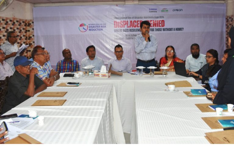 সাতক্ষীরার বস্তিতে জলবায়ু বাস্তুচ্যুত পরিবারের ৭৪.৯% তীব্র খাদ্য নিরাপত্তাহীনতায়: খানি বাংলাদেশের গবেষণা